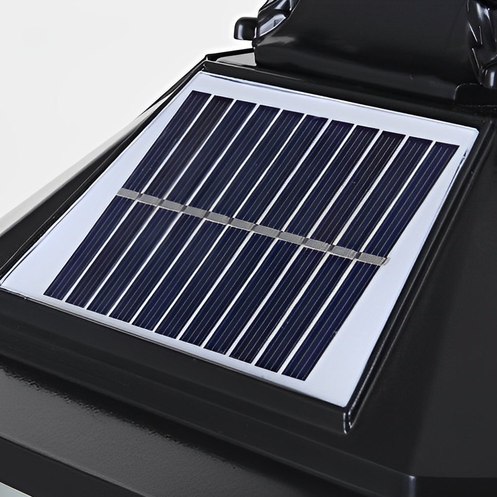 Solar LED Fence Post Light – Waterproof Aluminum Outdoor Pillar Lamp