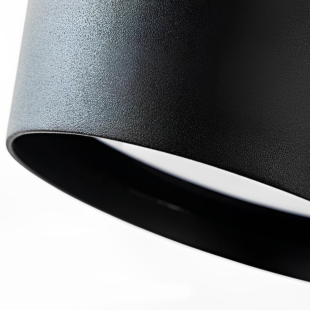 Modern Round LED Wall Sconce Aluminum Up Down Light