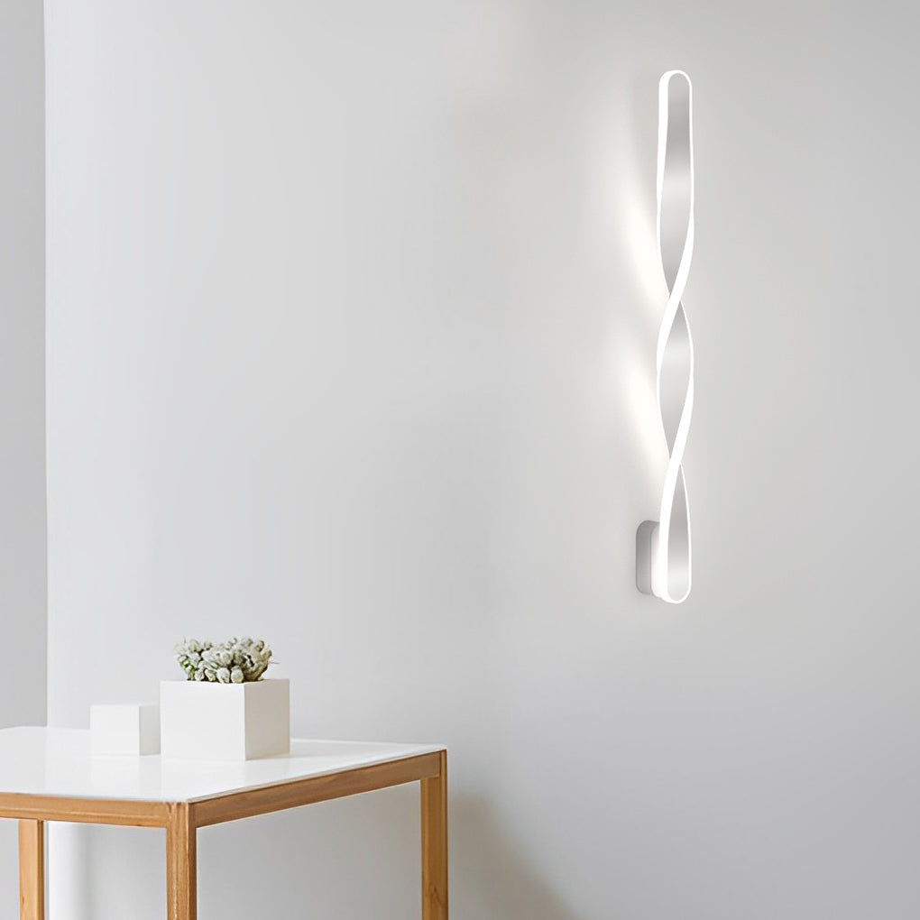 Spiral LED Wall Light 29W Modern Minimalist Aluminum Sconce