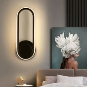 Rotatable Rectangular LED Wall Sconce Modern Adjustable Wall Lamp