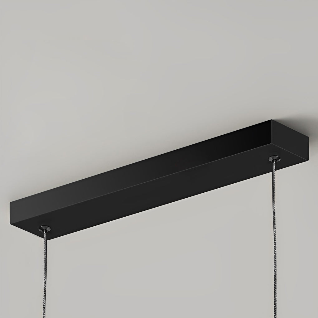 Wavy Linear LED Pendant Light with 3-Step Dimming