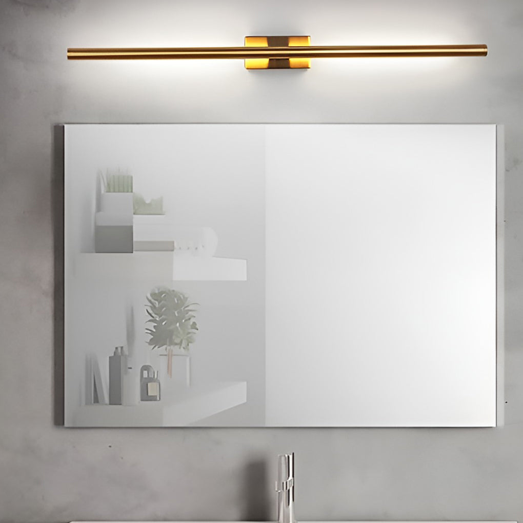 Modern Linear LED Wall Sconce – Electroplated Metal Fixture