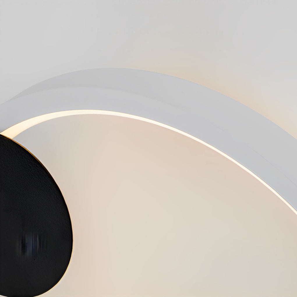 Modern LED Wall Sconce with Three-Step Dimming | Round & Oval