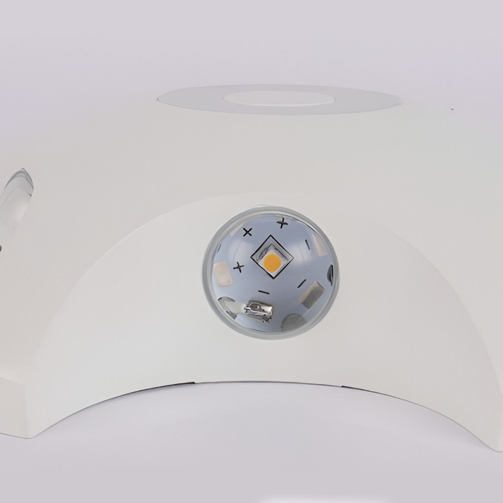 Flower Shaped LED Waterproof Outdoor Wall Sconce Aluminum