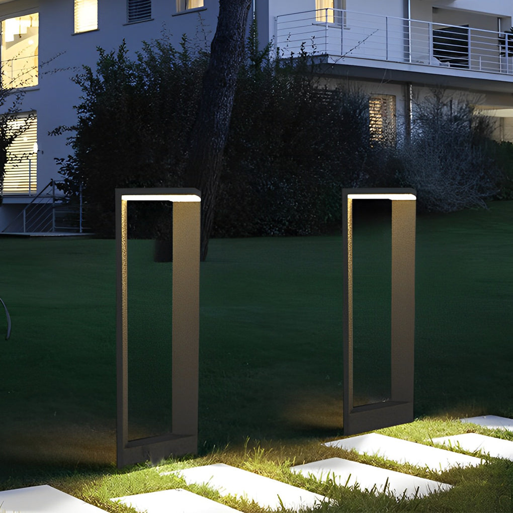 Linear LED Pathway Light Modern Minimalist Outdoor Landscape Lamp