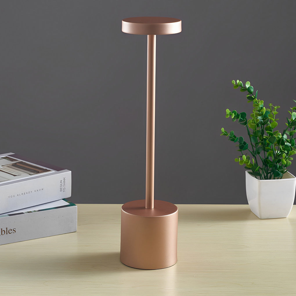 Rechargeable Cordless Modern Table Lamp with Touch Dimmer