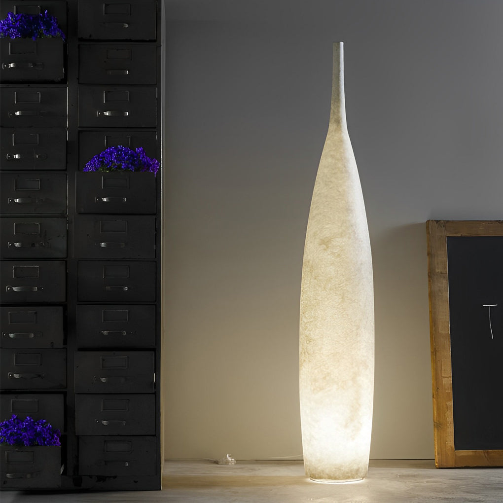 Modern Resin Droplet LED Outdoor Floor Lamp