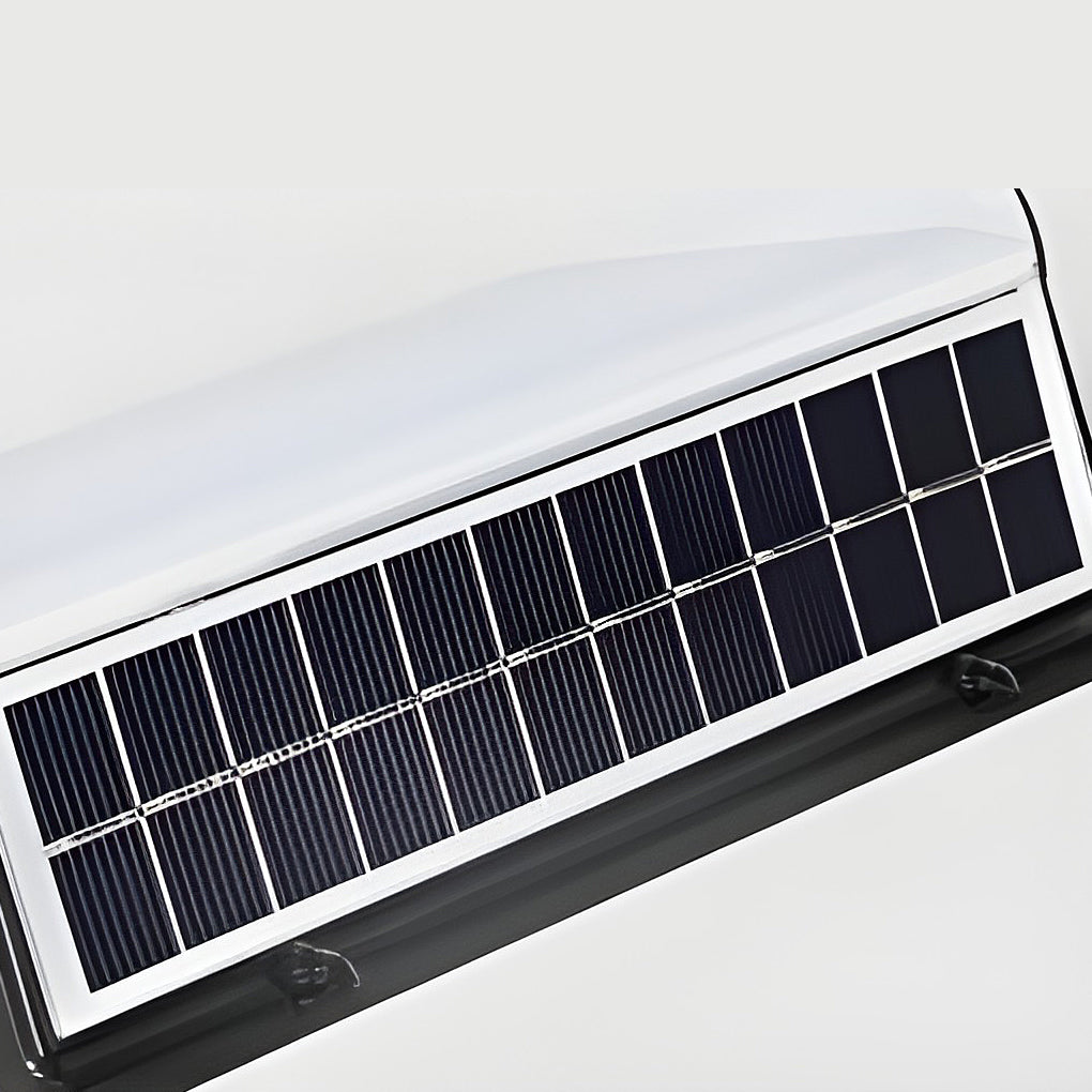 Linear Solar LED Outdoor Wall Light Waterproof Acrylic Sconce