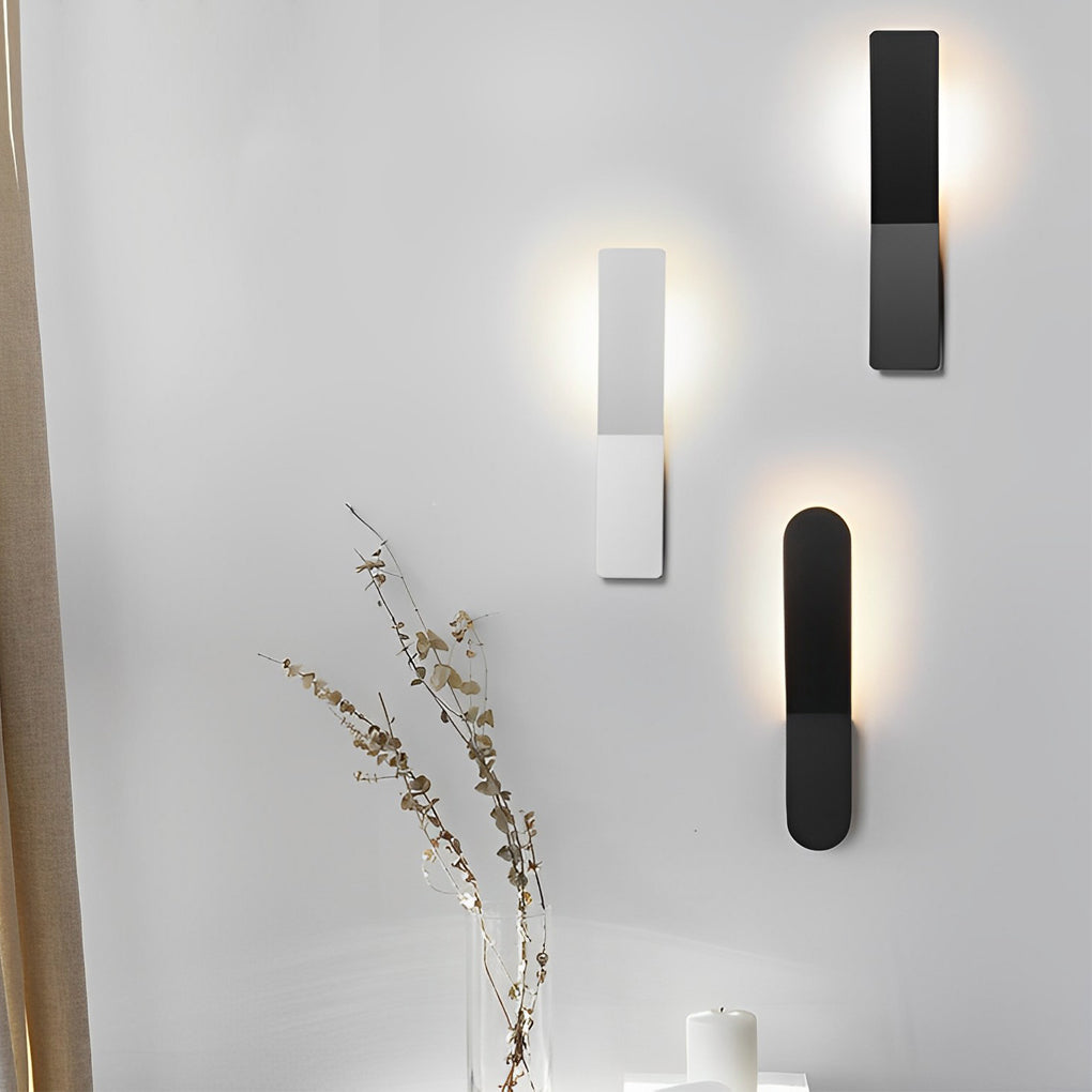 Modern LED Aluminum Wall Sconce - Warm White Light