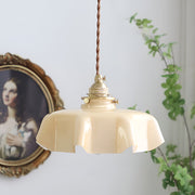 Modern Round Glass Pendant Light 4W Adjustable Island Chandelier