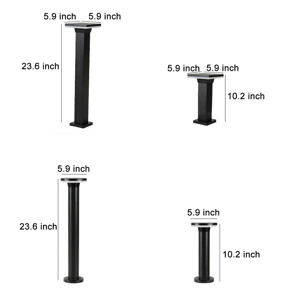 Modern LED Landscape Path Light - Aluminum Waterproof Outdoor Lawn