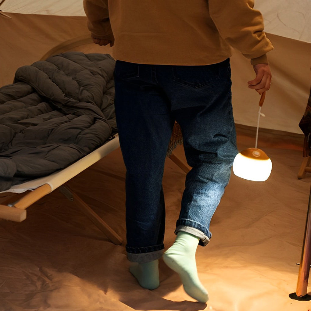 Dimmable LED Portable Camping Lantern with USB Rechargeable Battery