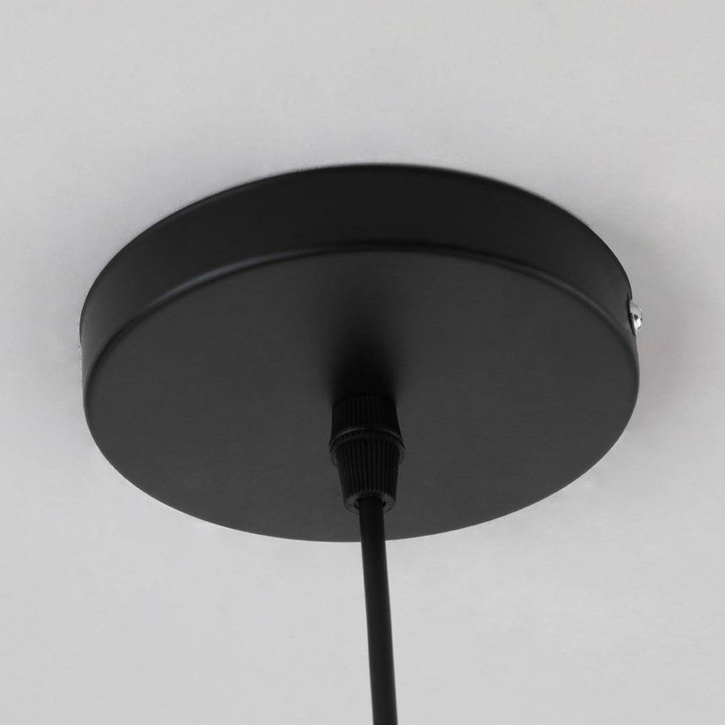 Ultra-Thin Round LED Pendant Light Modern Minimalist Iron Acrylic