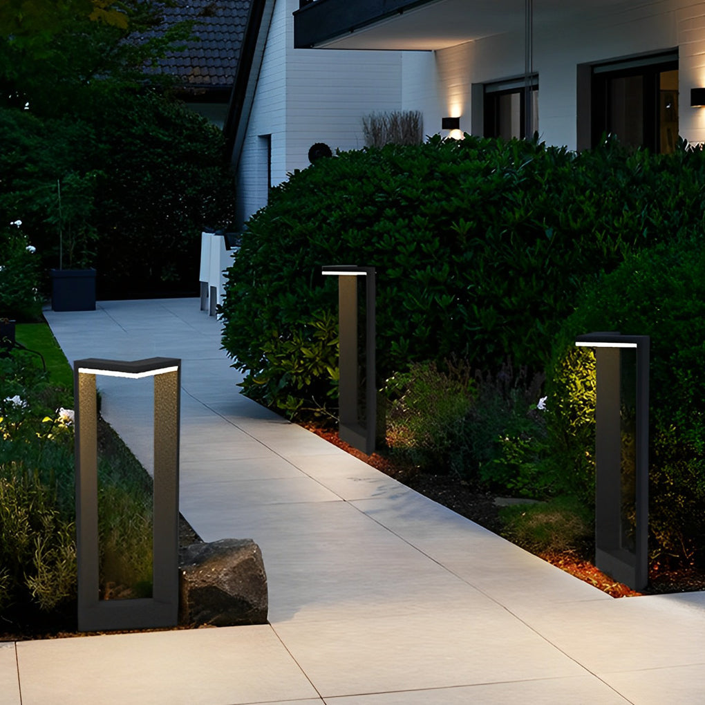 Linear LED Pathway Light Modern Minimalist Outdoor Landscape Lamp