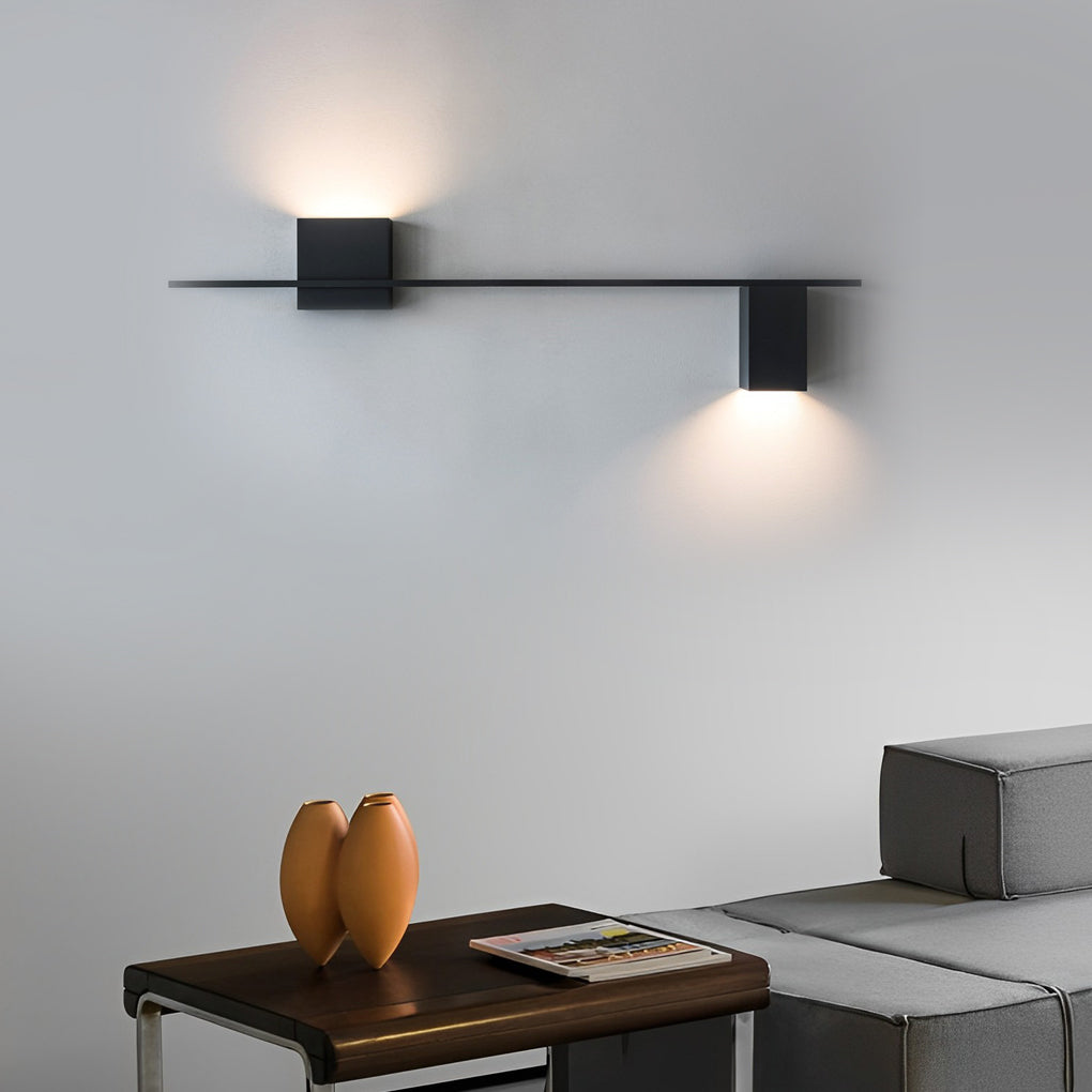 Modern Linear LED Wall Sconce with Three-Step Dimming