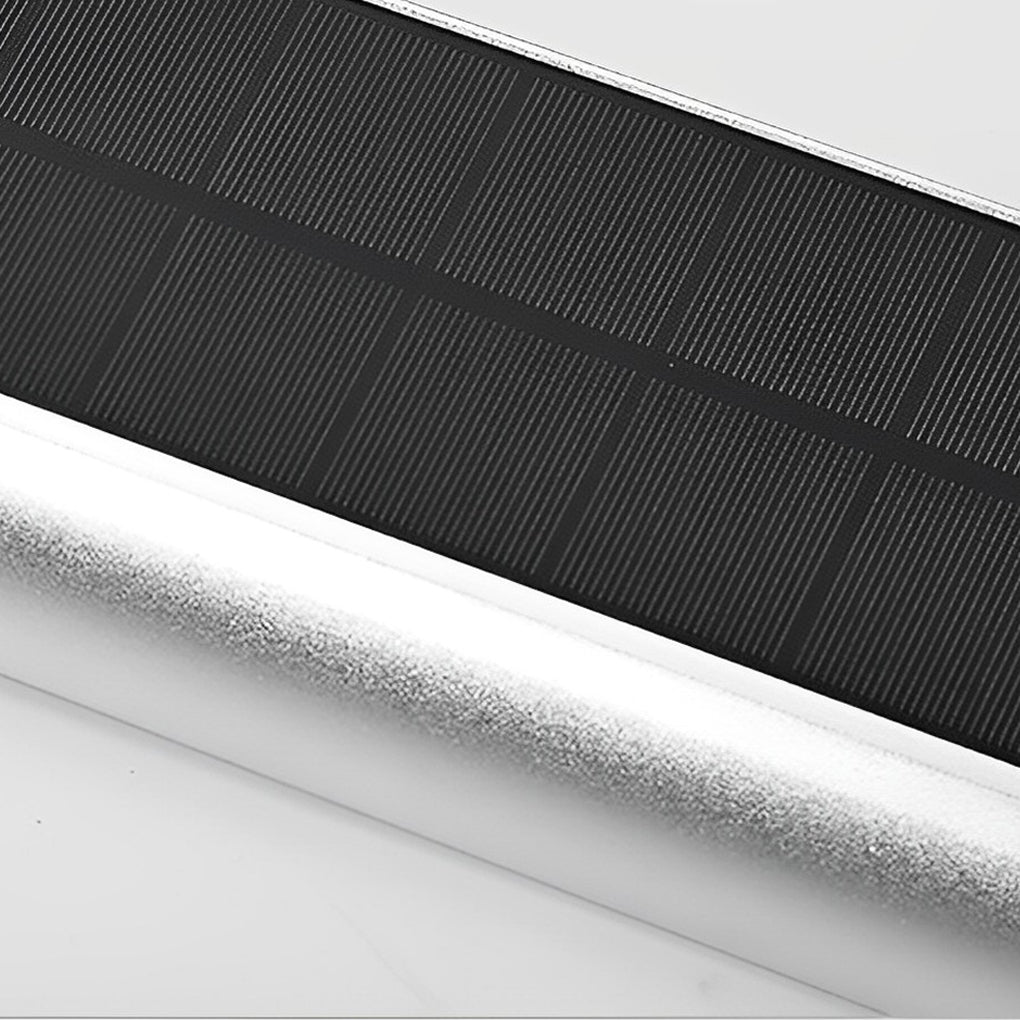Adjustable Solar LED Wall Light with Rotating Head - Aluminum