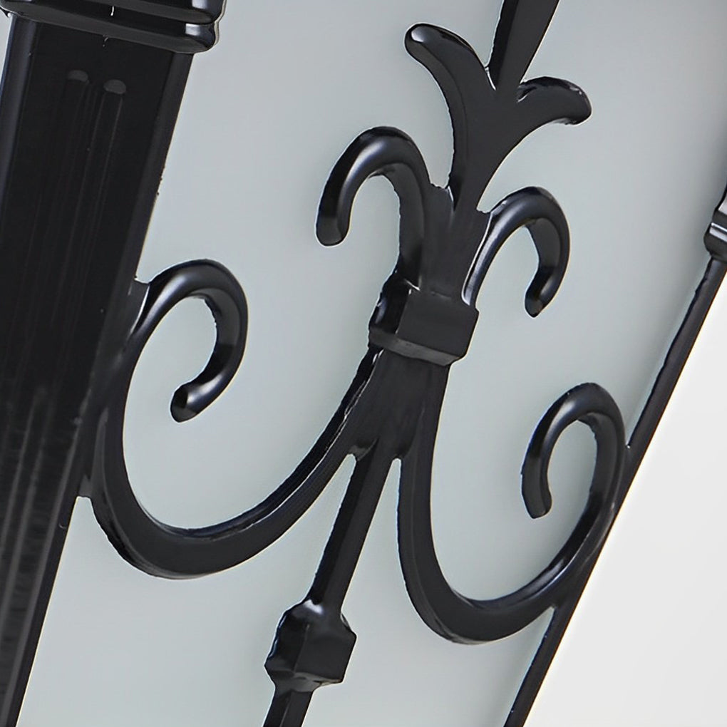 Solar LED Fence Post Light – Waterproof Aluminum Outdoor Pillar Lamp