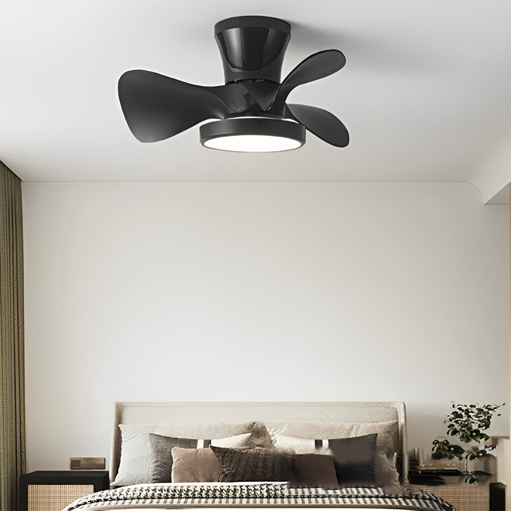 Modern LED Ceiling Fan Light with Remote - 3 Blade Dimmable