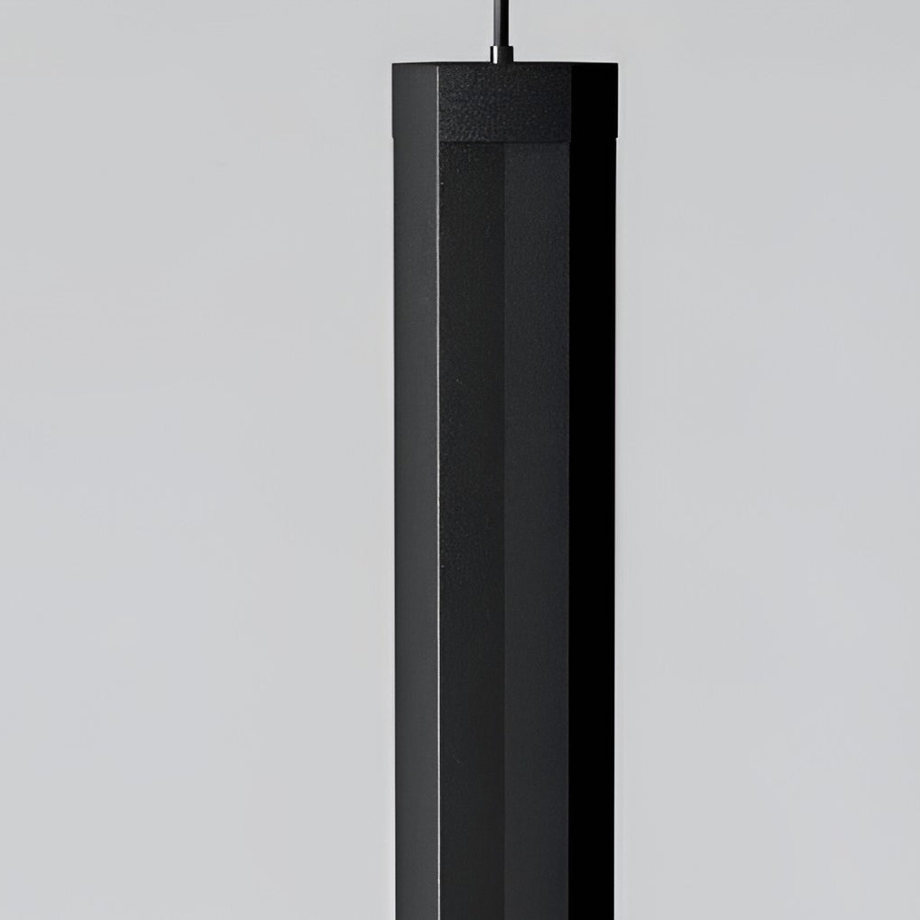 Modern LED Chandelier with 3-Step Dimming - Aluminum & Iron