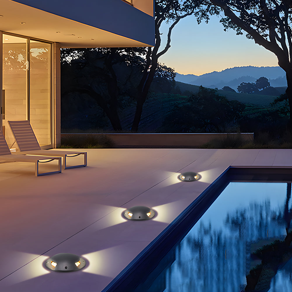 Side-Emitting Low Voltage Step Light - Aluminum Outdoor Deck Stair
