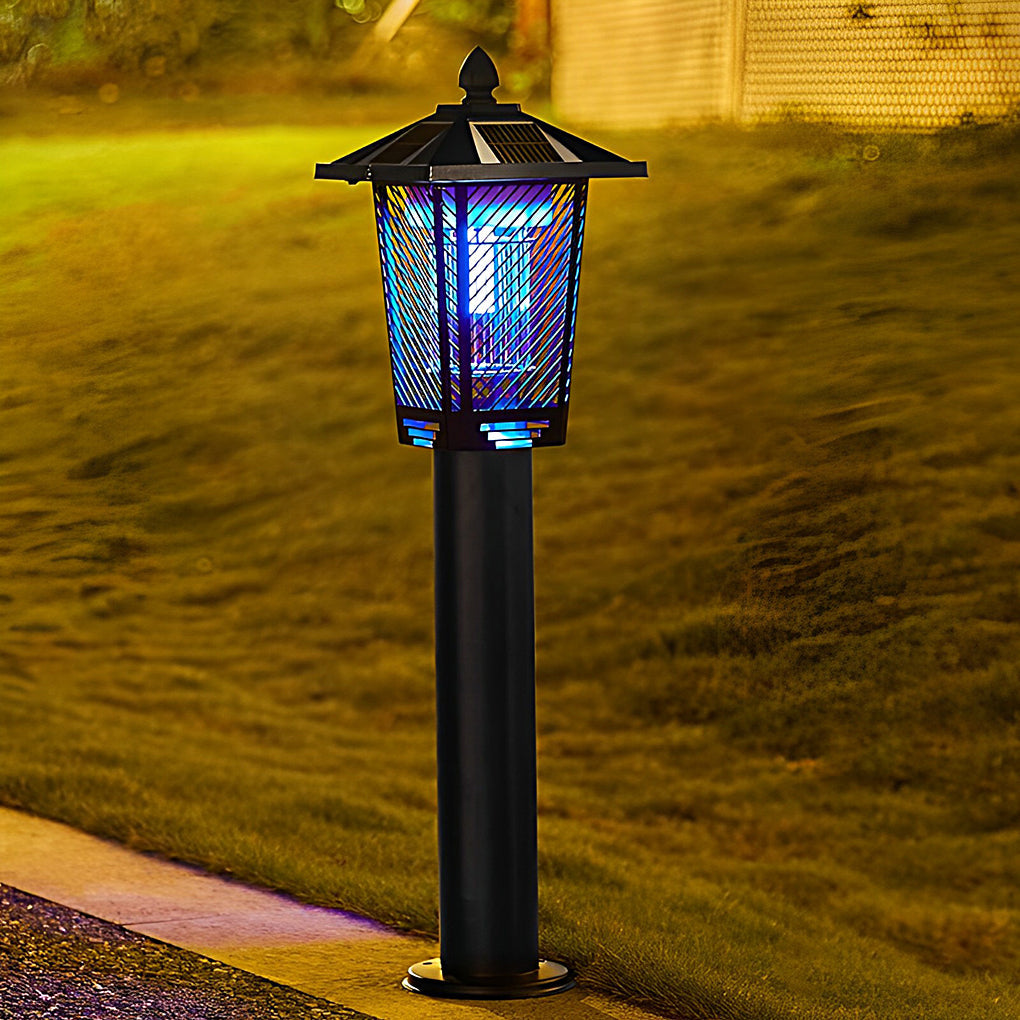 Solar Mosquito Killer Garden Lamp with Dual Lighting Modes