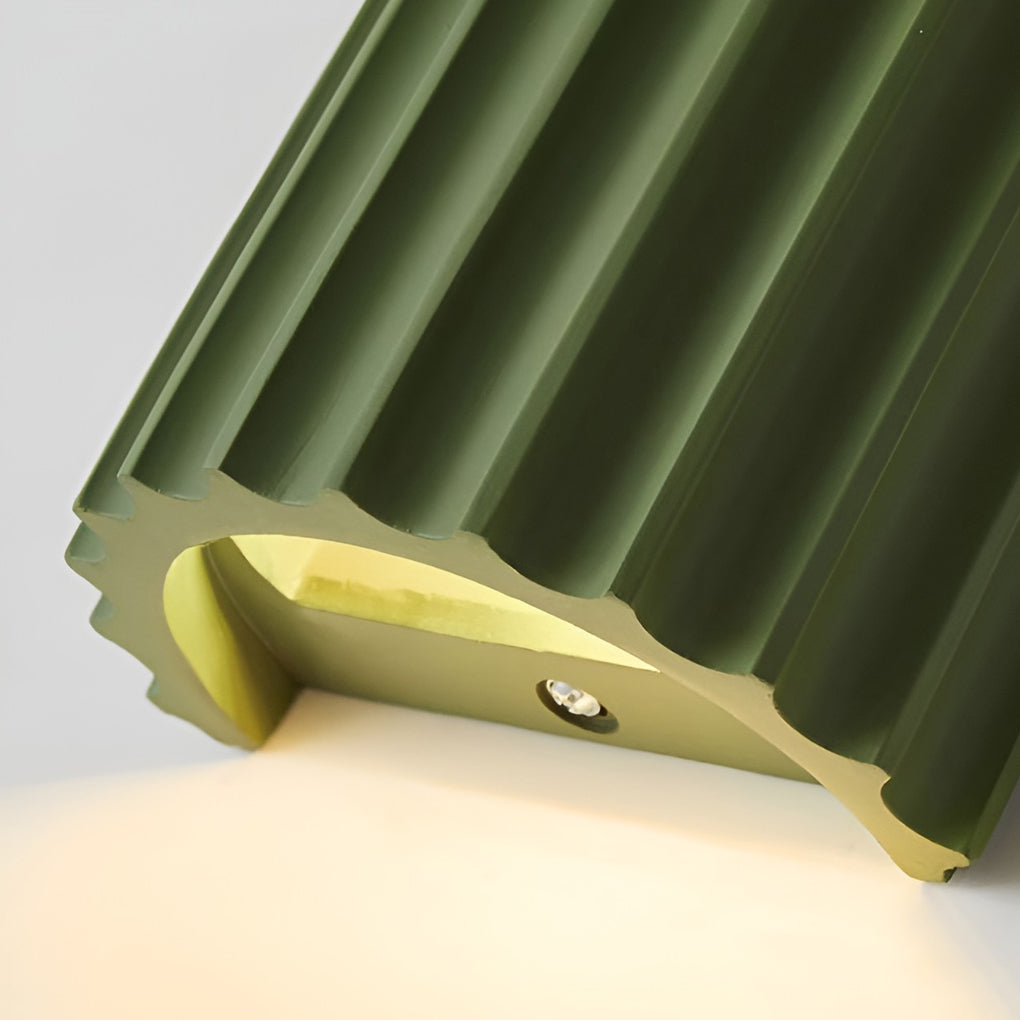 Modern Nordic Up Down Wall Sconce | Resin Dual Light Fixture