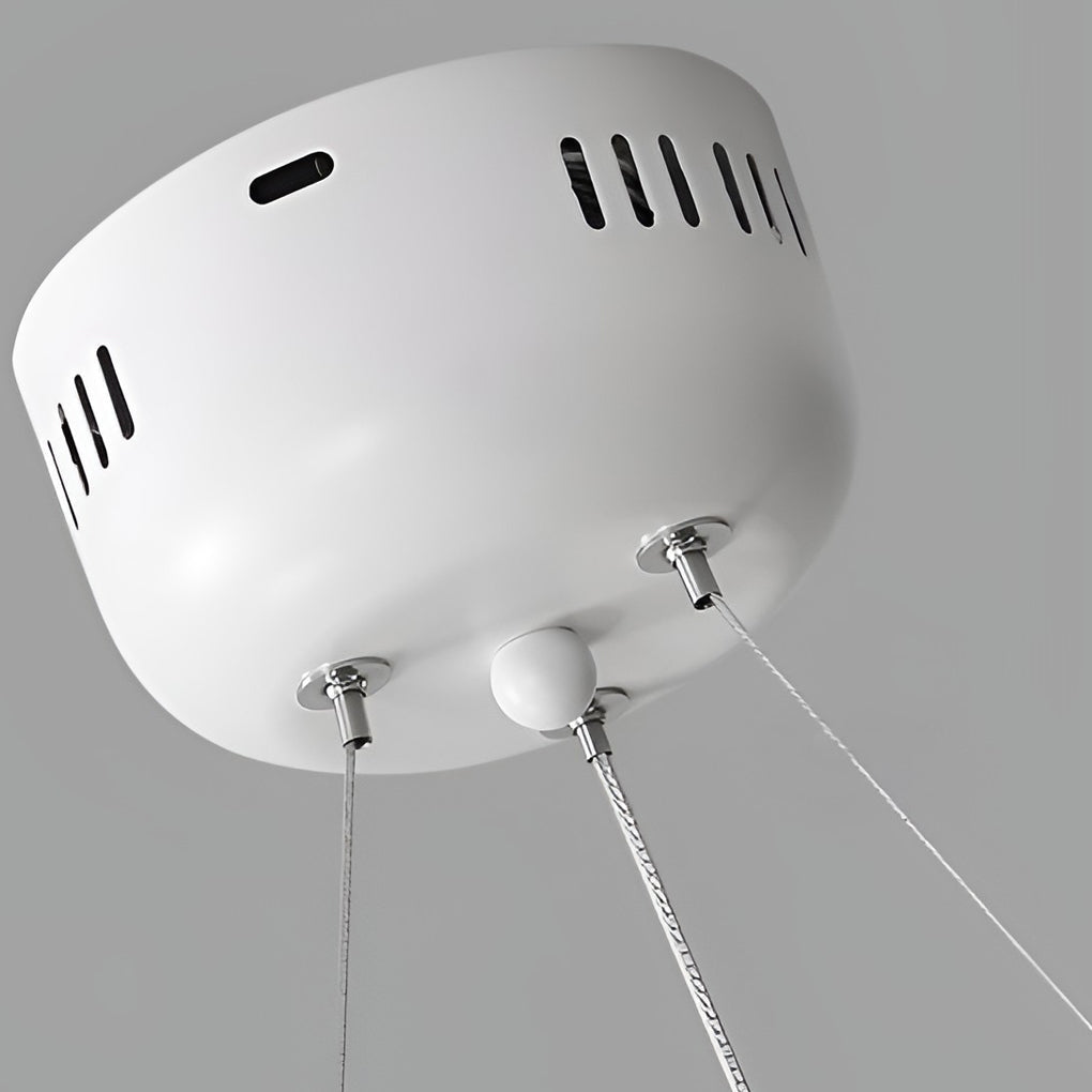 Cloud Shaped LED Ceiling Light with Stepless Dimming & Remote Control