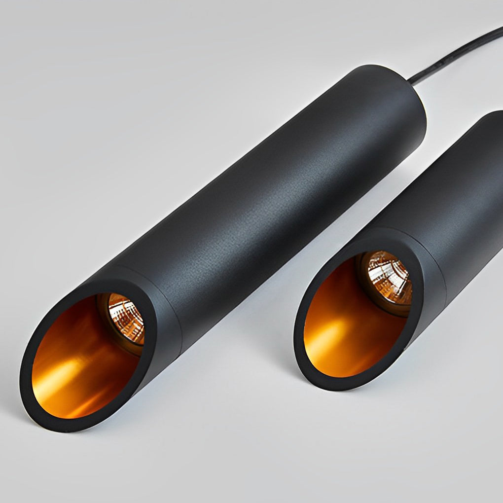 Modern Cylindrical LED Pendant Light – Aluminum Minimalist Hanging