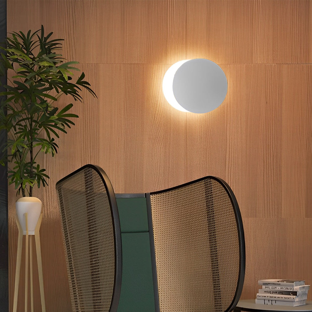 360° Rotatable Modern LED Wall Sconce - Iron & Acrylic