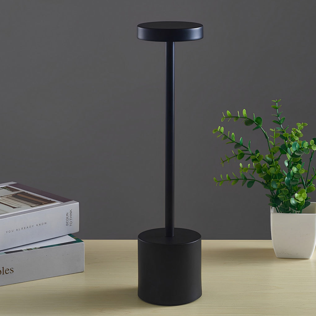 Rechargeable Cordless Modern Table Lamp with Touch Dimmer