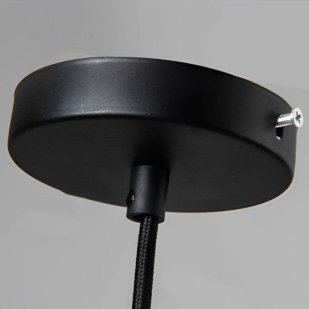 Industrial Cement Pendant Light – Modern Minimalist Chandelier