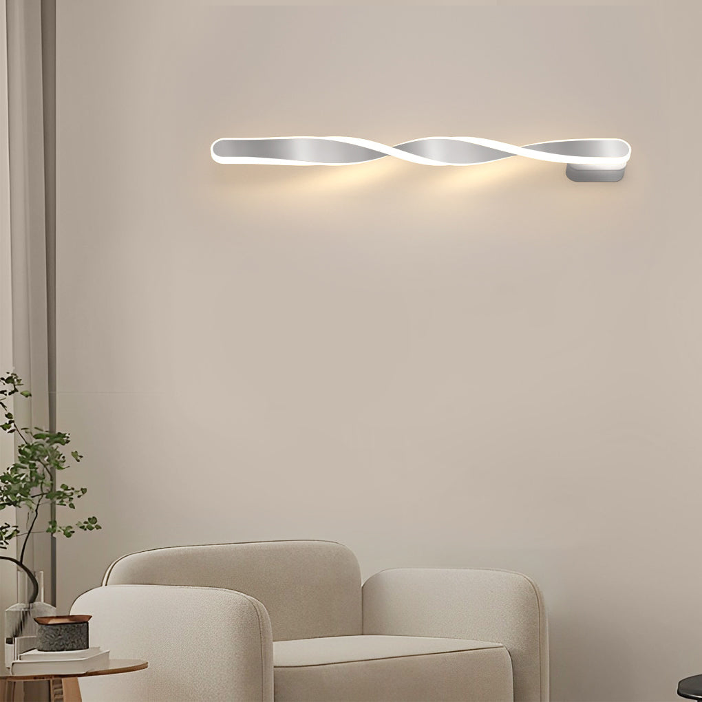 Spiral LED Wall Light 29W Modern Minimalist Aluminum Sconce