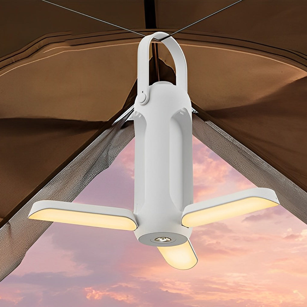 Expandable LED Camping Lantern with USB Charging & SOS Light