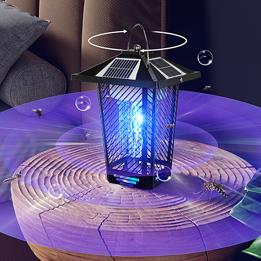 Solar Mosquito Killer Garden Lamp with Dual Lighting Modes