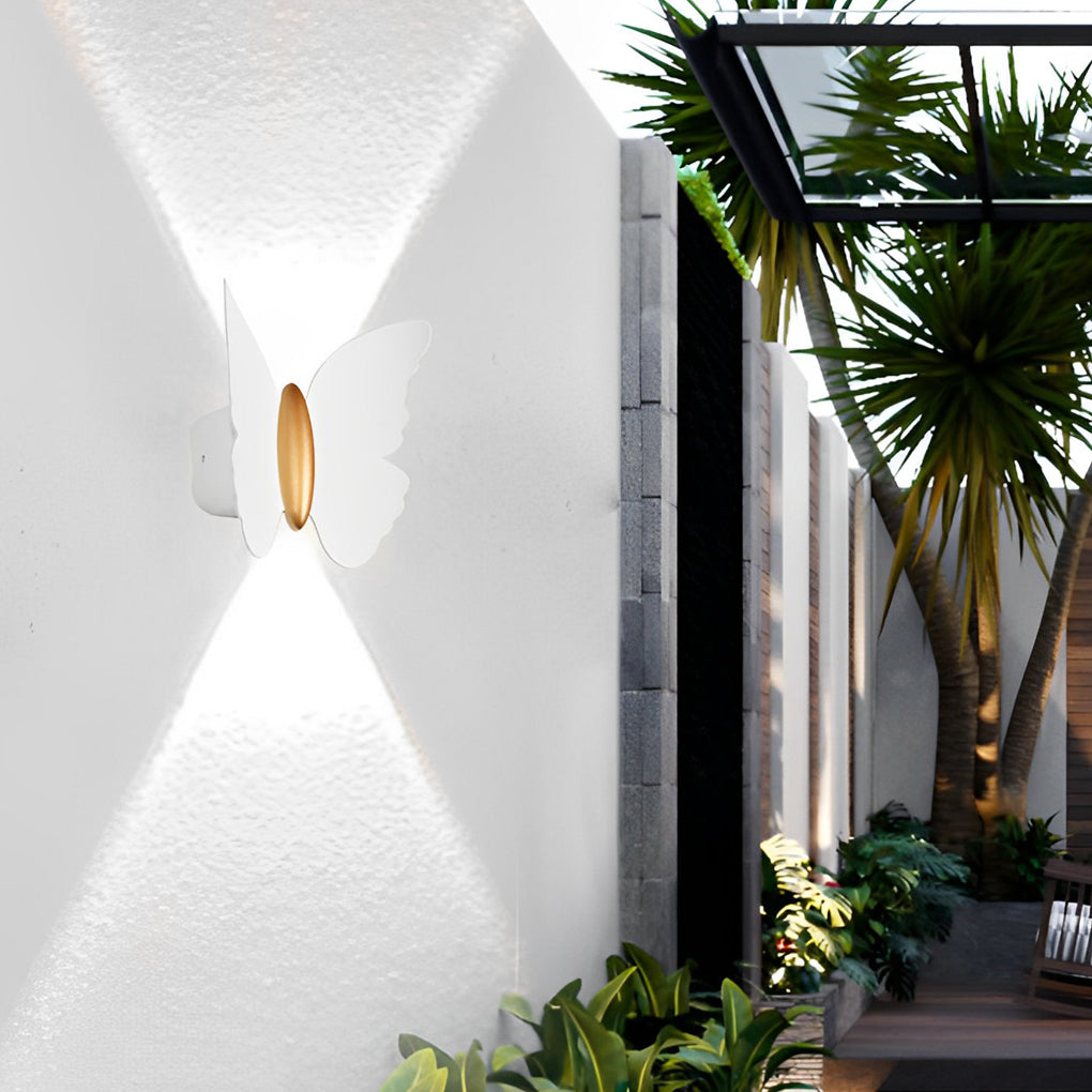 Butterfly Up Down LED Waterproof Outdoor Wall Light