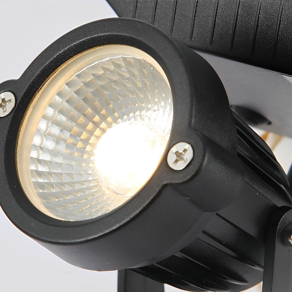 Solar LED Outdoor Spotlight Adjustable Waterproof Multicolor