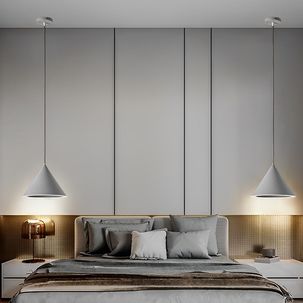 Minimalist Conical LED Pendant Light Modern Nordic Kitchen Island