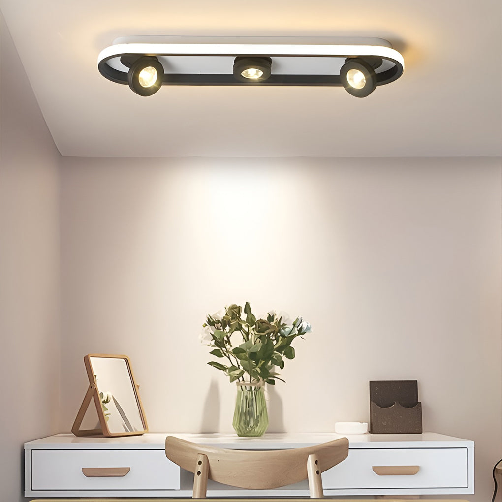 Adjustable LED Spotlight Bar Modern Ceiling Light