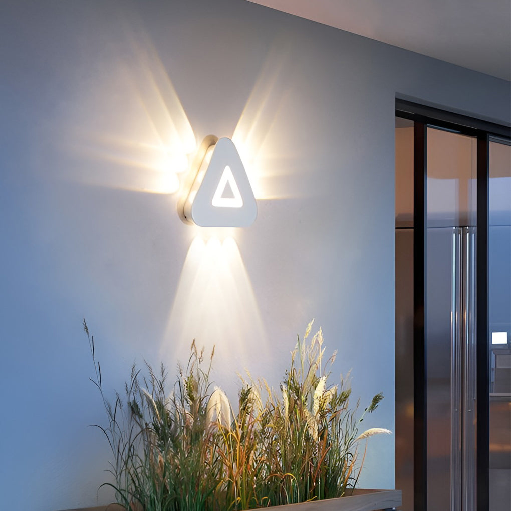 Modern Waterproof LED Wall Washer Light Outdoor Sconce Aluminum