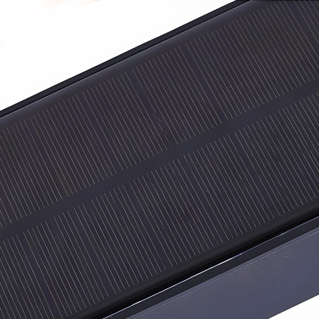 Solar LED Up Down Wall Light Waterproof Outdoor Modern Washer