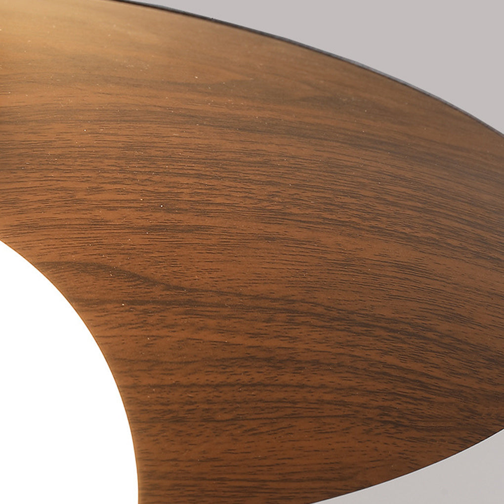 Modern Bowl LED Ceiling Light | Glass & Iron Flush Mount