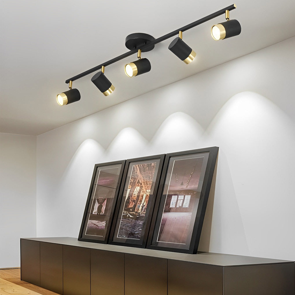 Adjustable Track Spotlight - 3/4/5 Lights GU10 LED Surface Mount