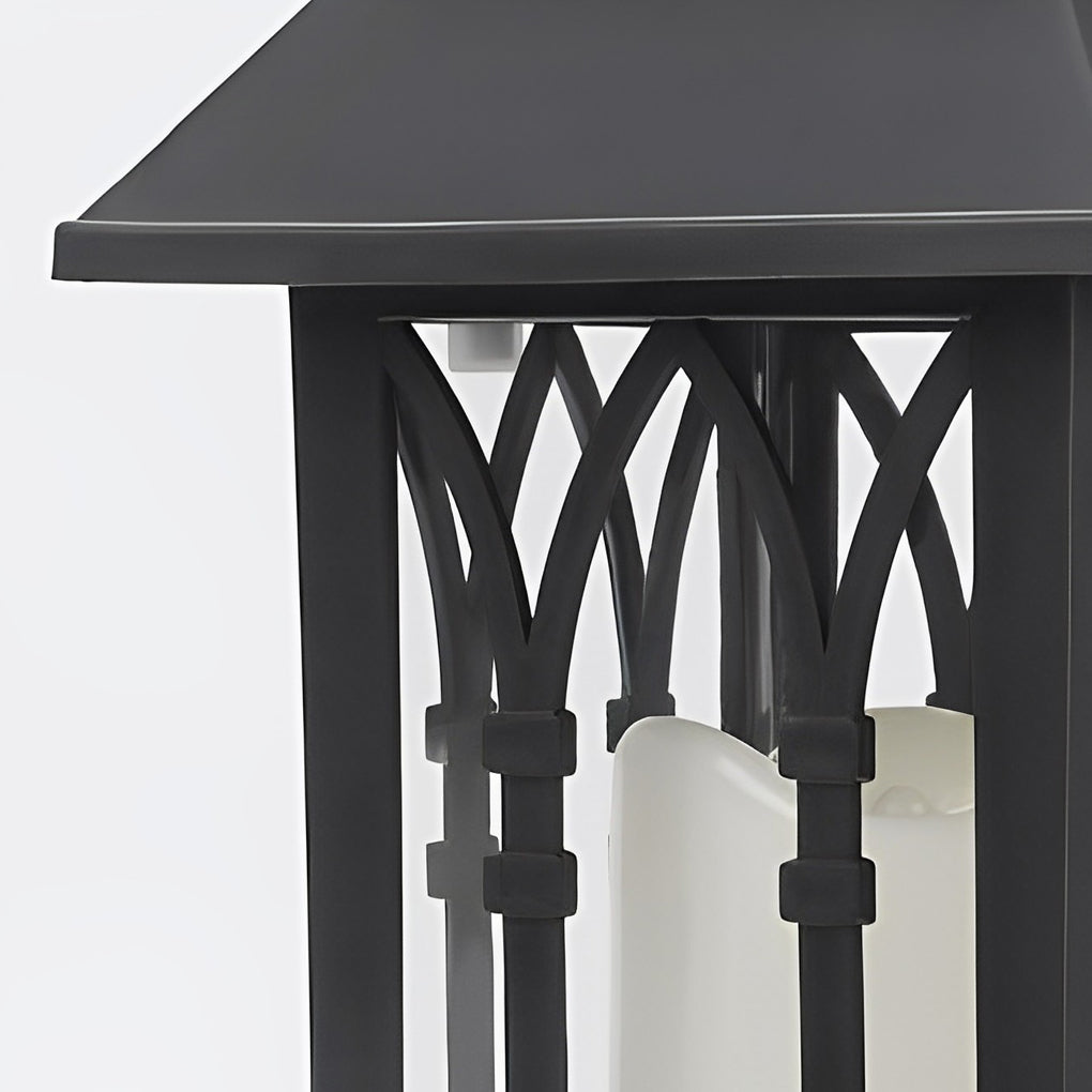 Solar LED Outdoor Lantern with Intelligent Light Sensor