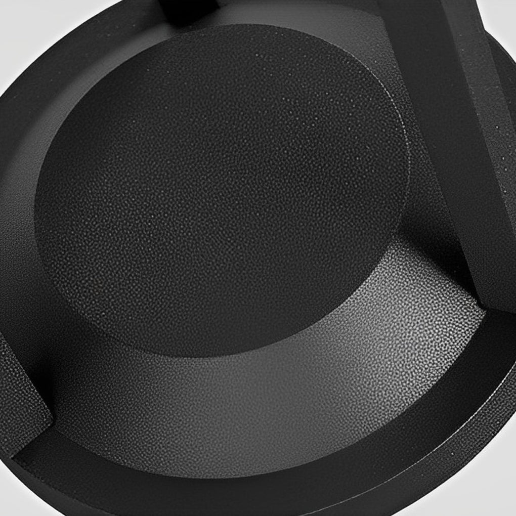 Solar LED Path Light Modern Black Aluminum Adjustable Brightness