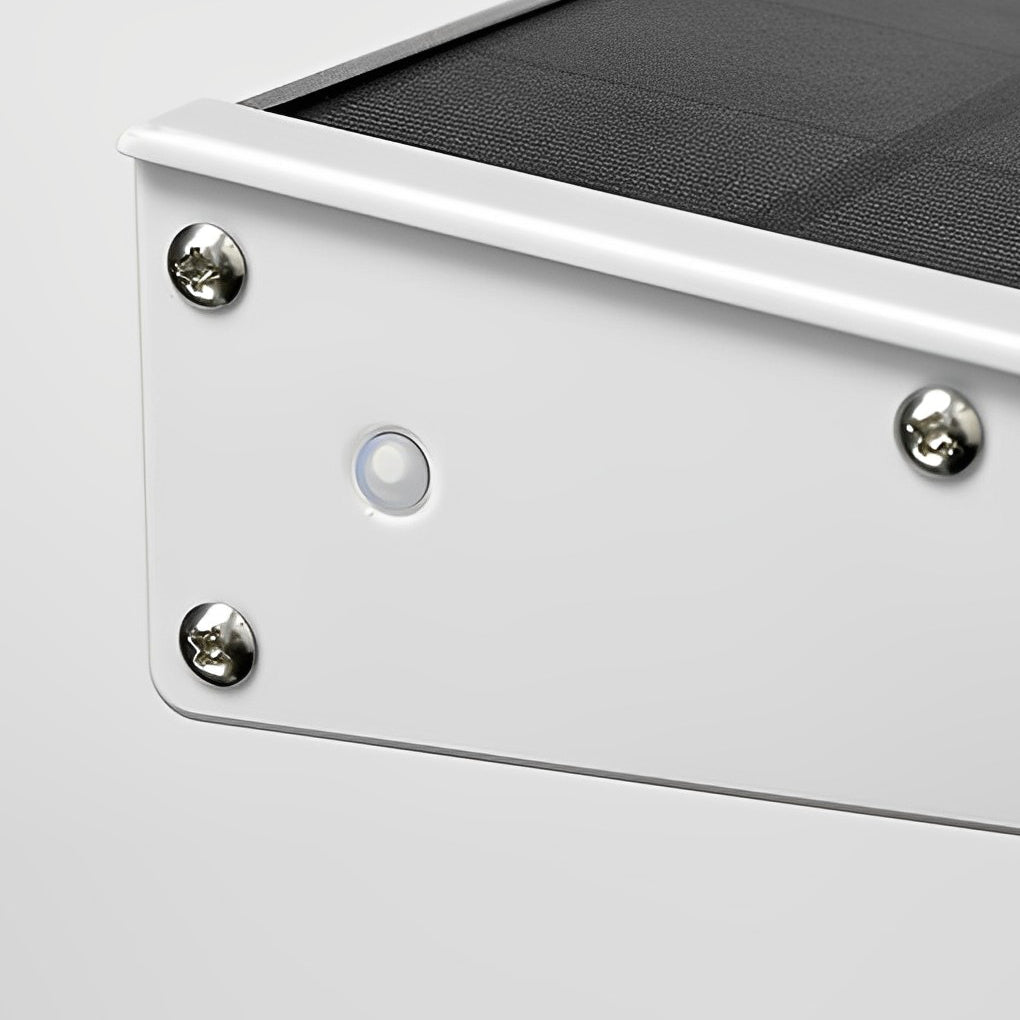 Adjustable Solar LED Wall Light with Rotating Head - Aluminum