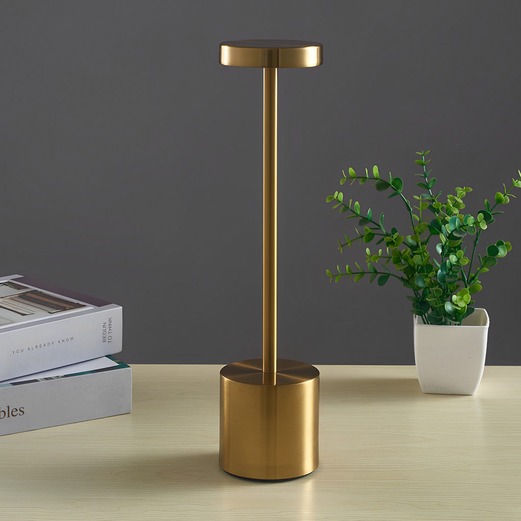 Rechargeable Cordless Modern Table Lamp with Touch Dimmer