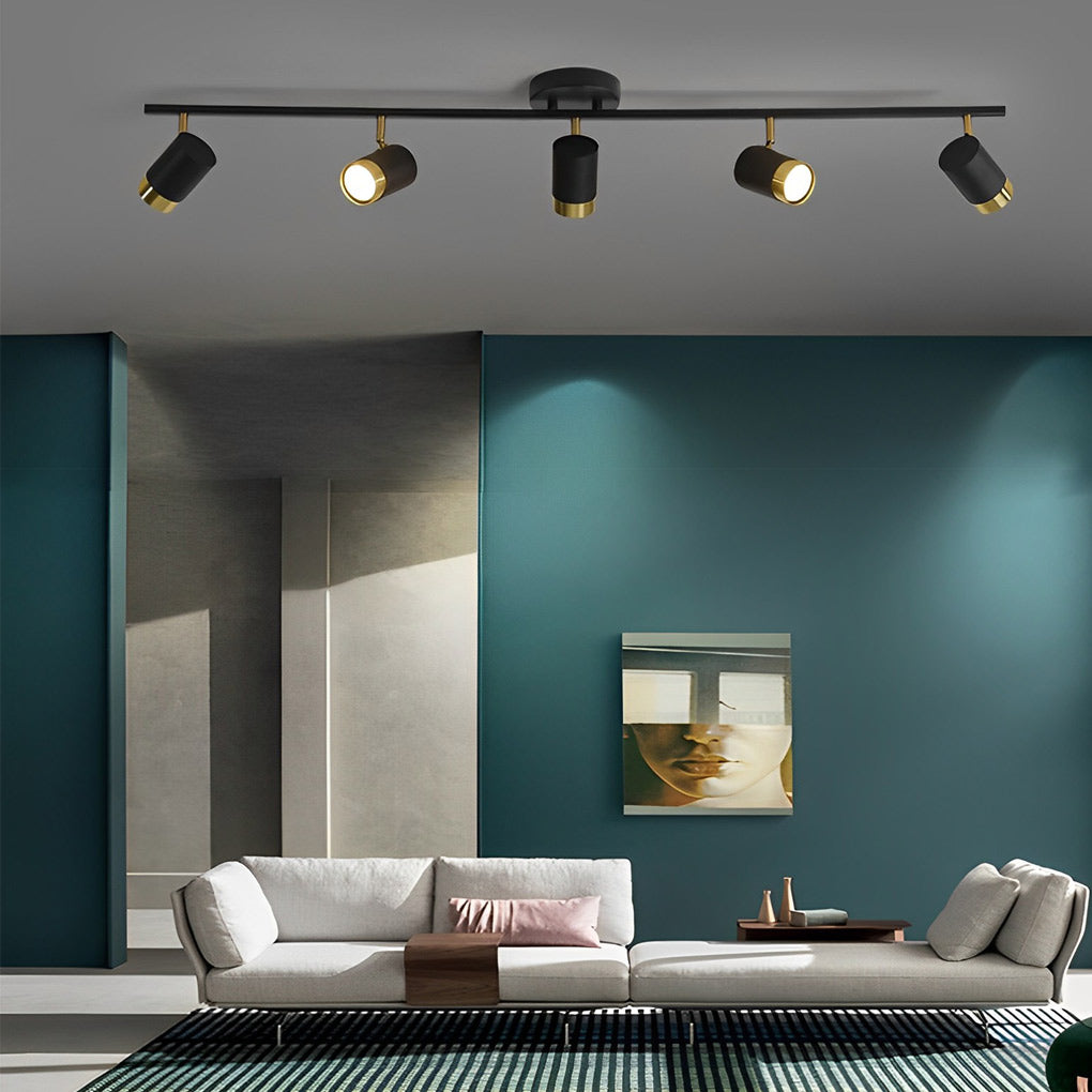 Adjustable Track Spotlight - 3/4/5 Lights GU10 LED Surface Mount