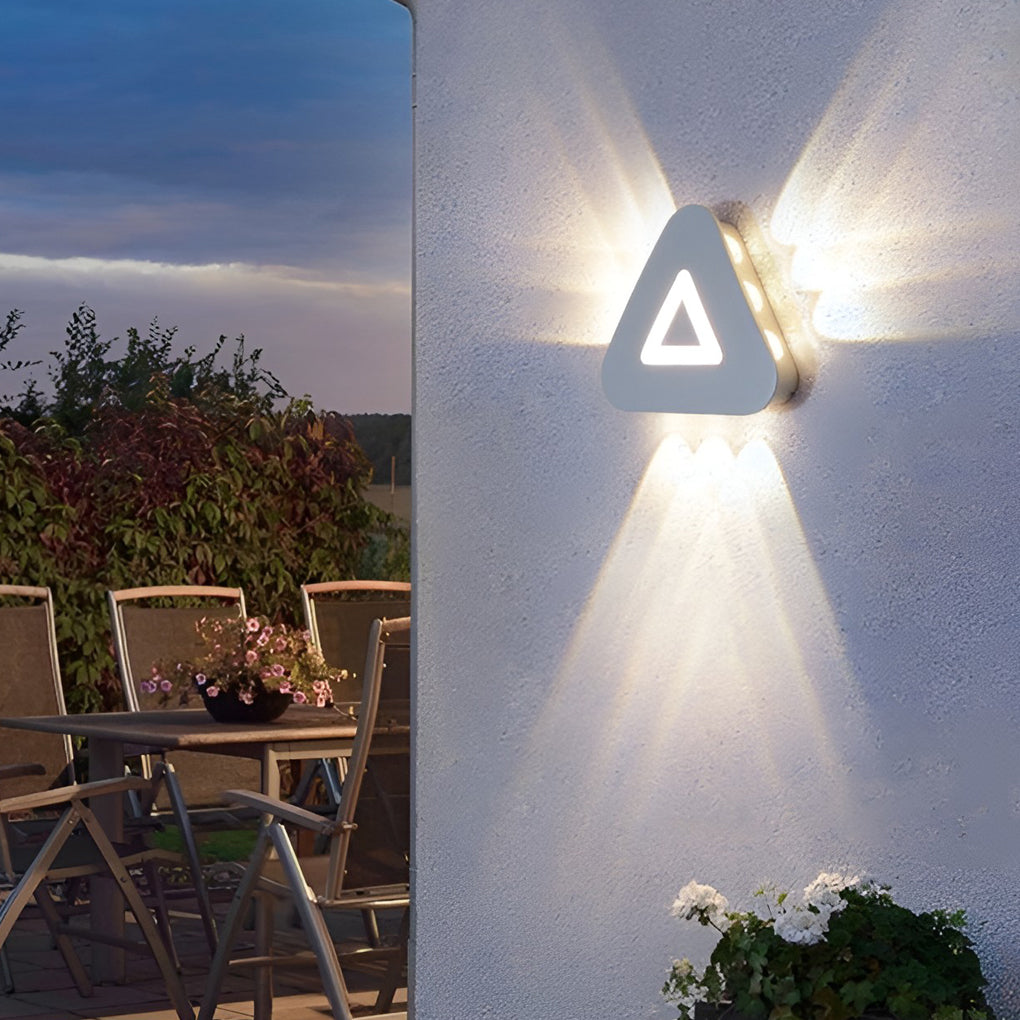 Modern Waterproof LED Wall Washer Light Outdoor Sconce Aluminum