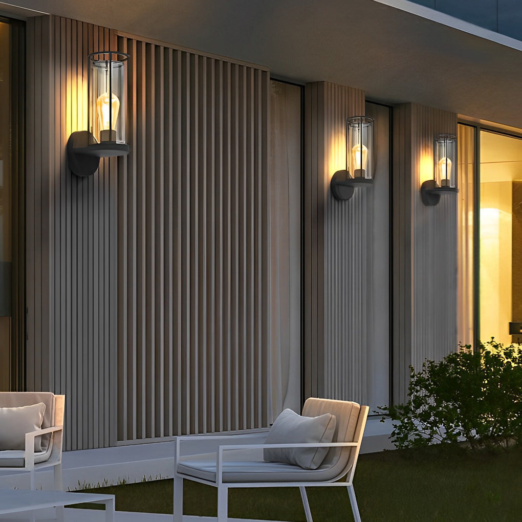 Modern Round Stainless Steel Outdoor Light – Wall & Post Mount