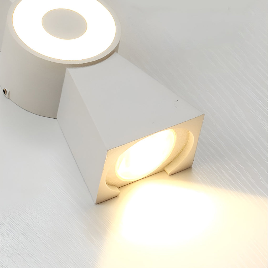 Modern Aluminum LED Up Down Wall Light Waterproof IP65 Indoor Outdoor